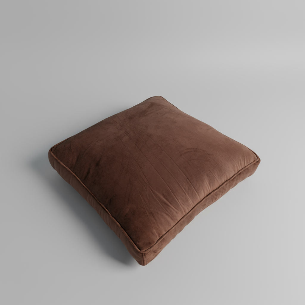Velvet Copper Floor Cushion
