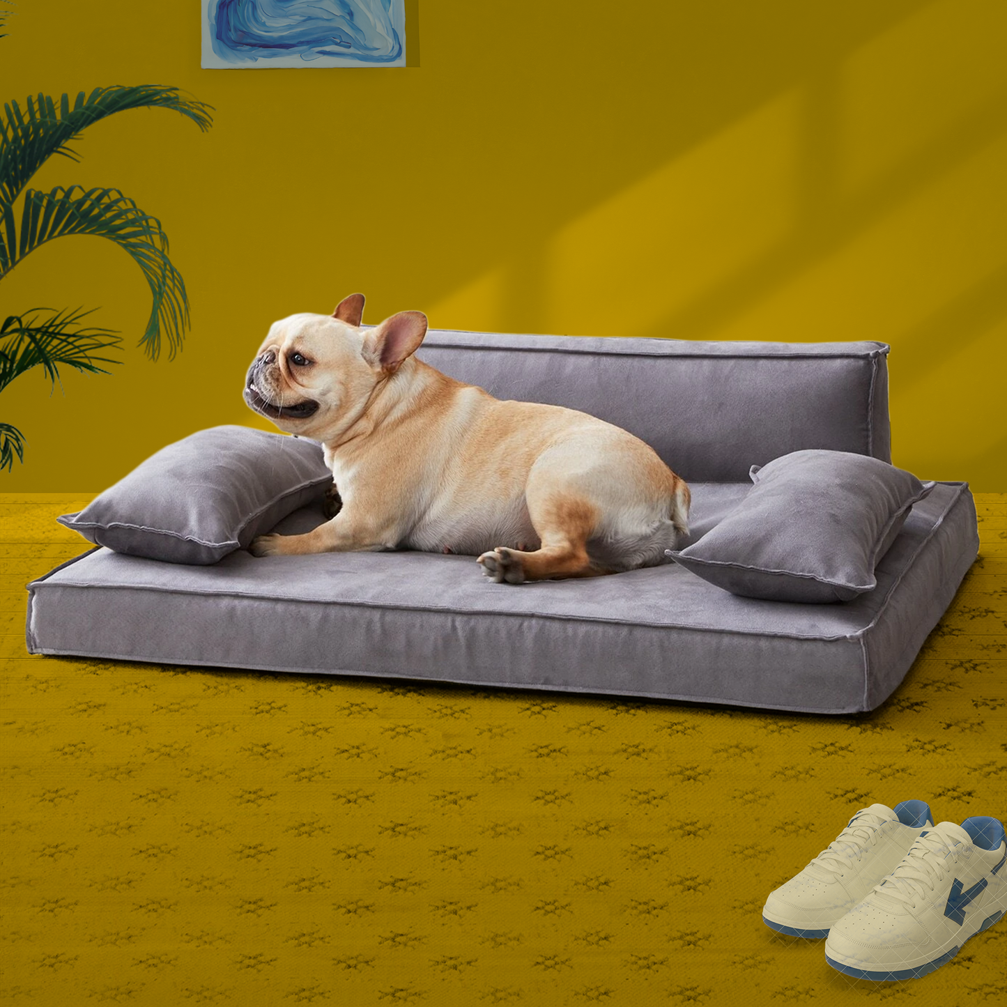 Orthopedic Luxury Dog Sofa Bed The Fluffy Company