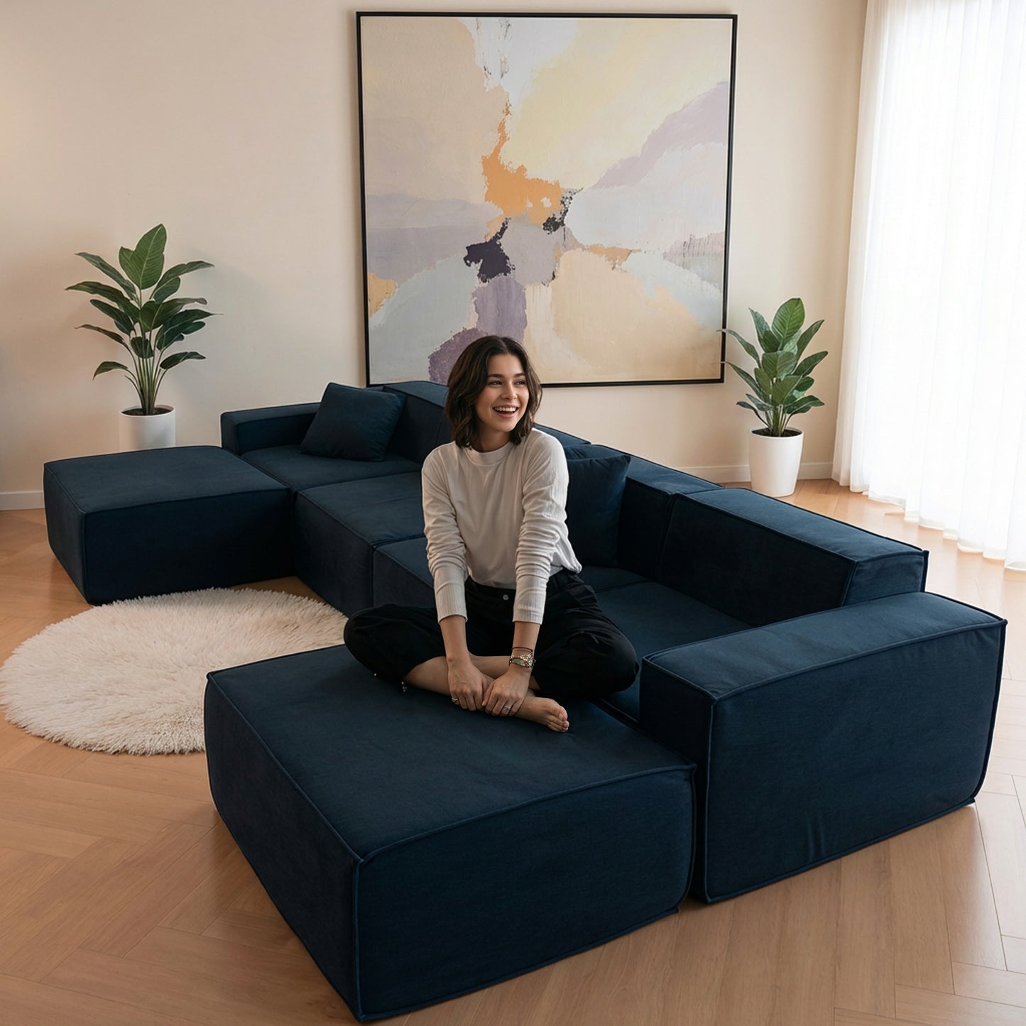 Oslo Modular Sofa — side view