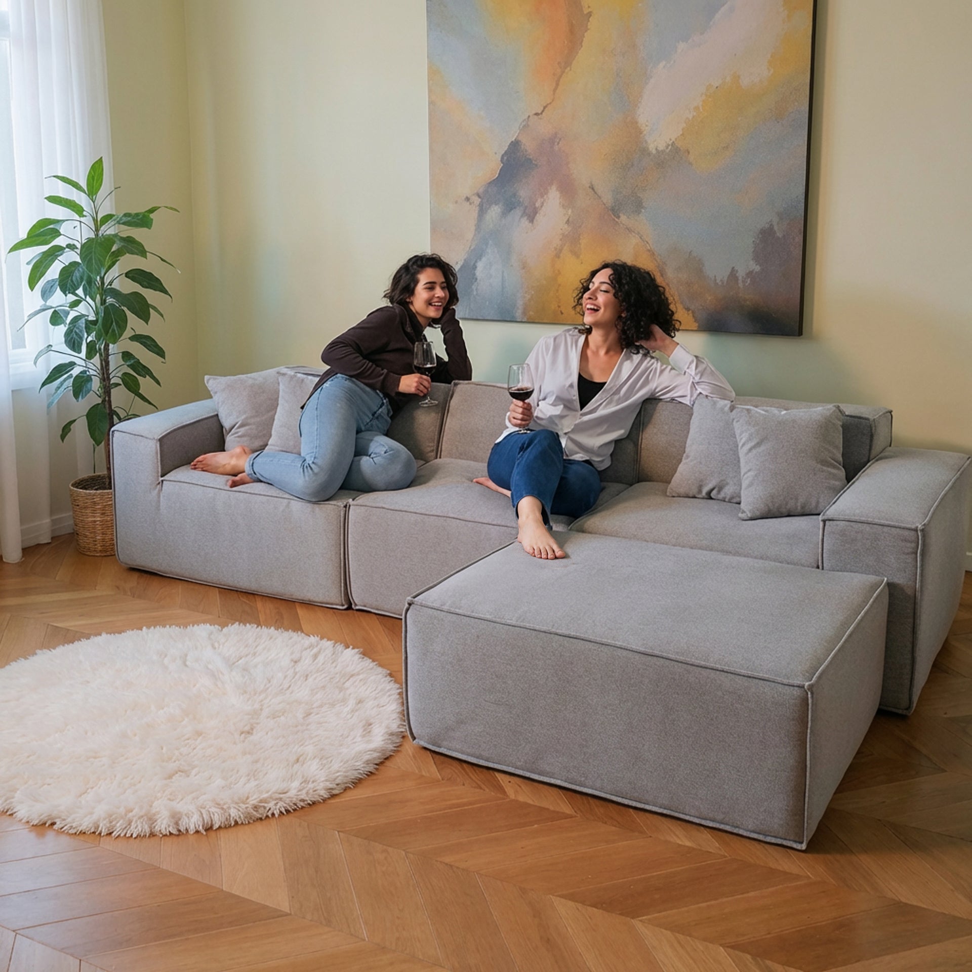 Oslo Modular Sofa — in room setting