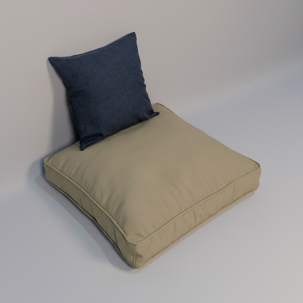 Linen Beige Floor Cushion
