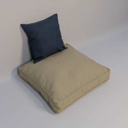 Linen Beige Floor Cushion