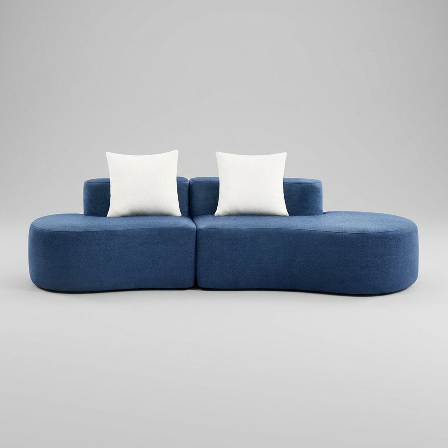 Aura Curved Sofa — back view