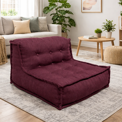 Floor Sofa in Rockford Pink (Clearance Stock)