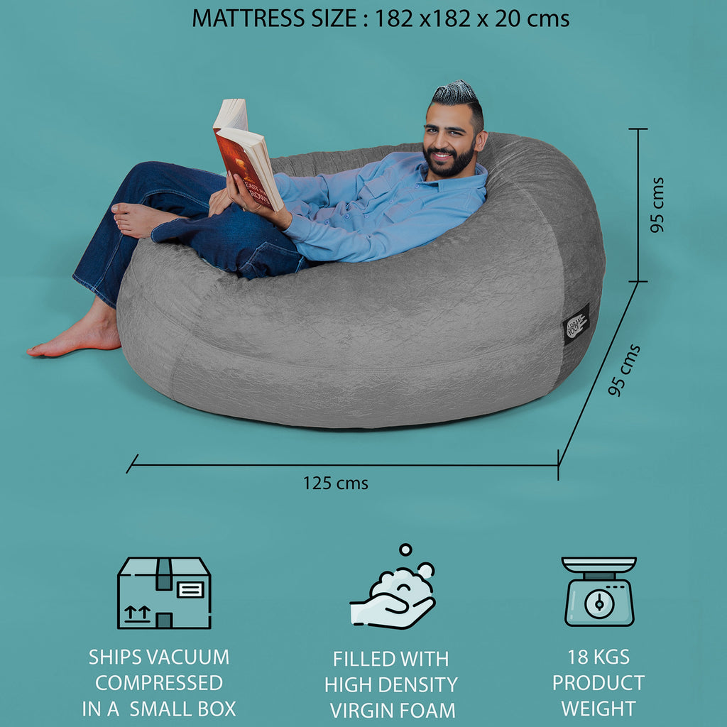 Yogi Jumbo Bean Bag Bed The Fluffy Company