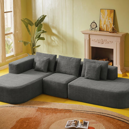 Luna Modular Sofa — side view