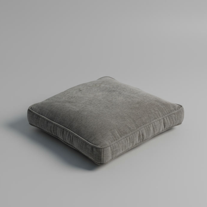 Malfino Silver Floor Cushion