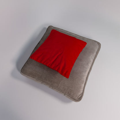 Malfino Silver Floor Cushion