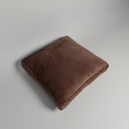 Velvet Copper Floor Cushion