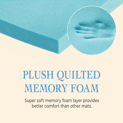 Memory Foam Quilted Rug