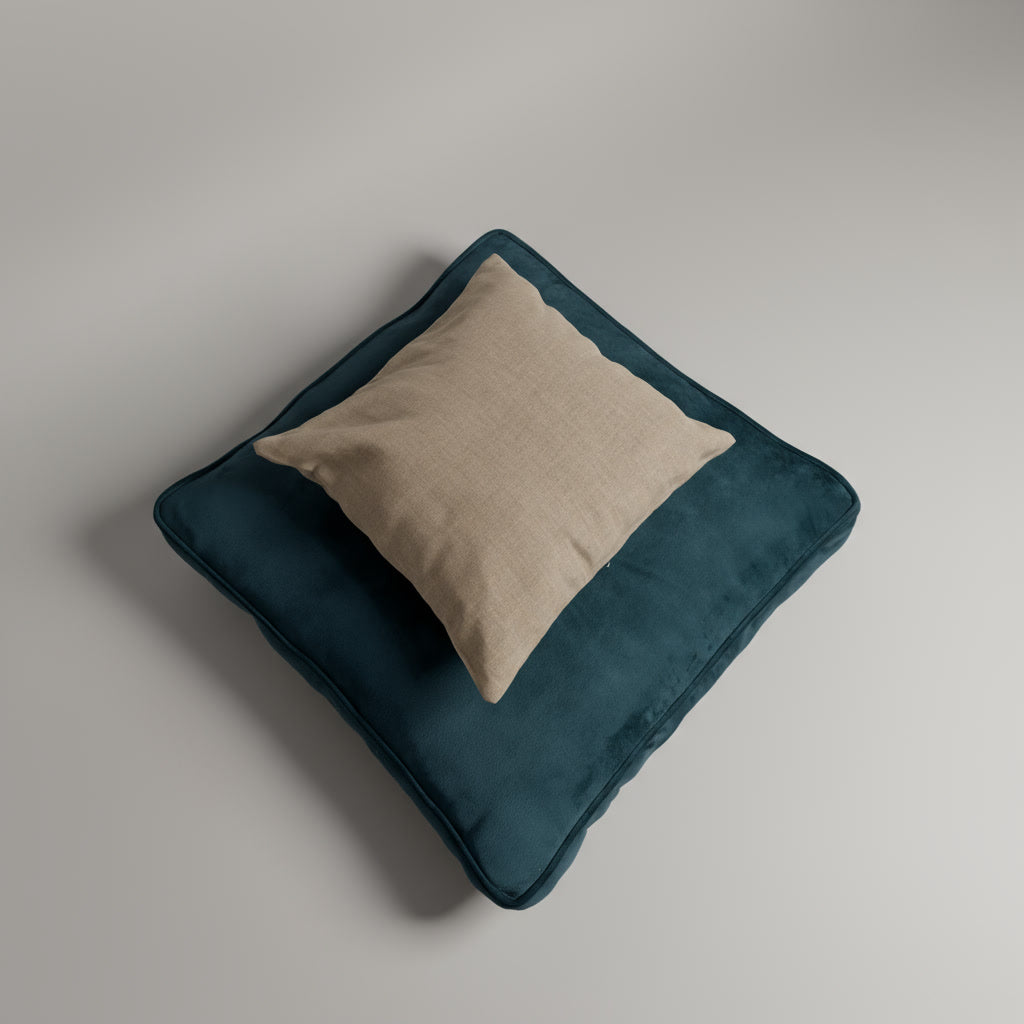 Velvet Green Floor Cushion