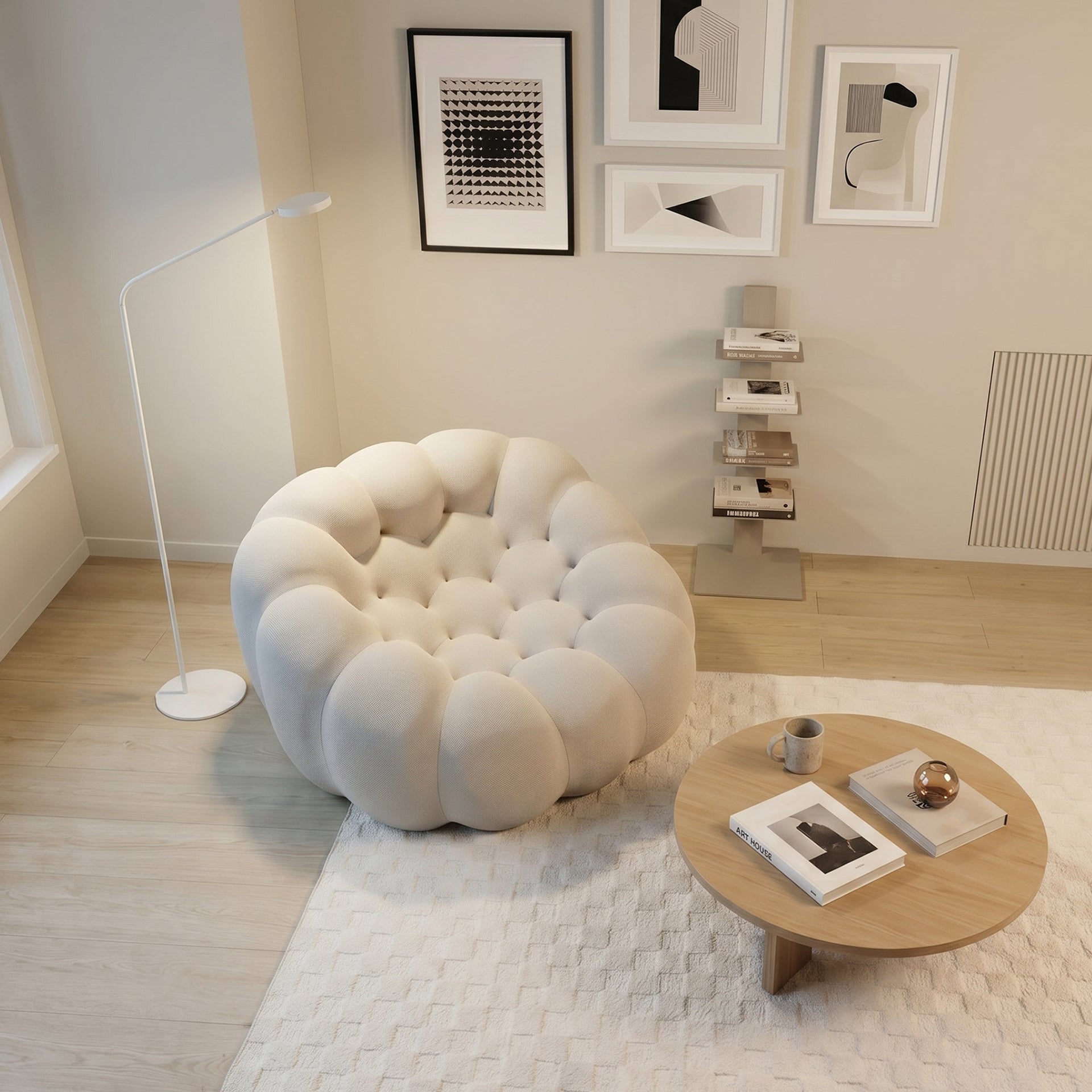 Cosmo Sofa - One Seater — back view