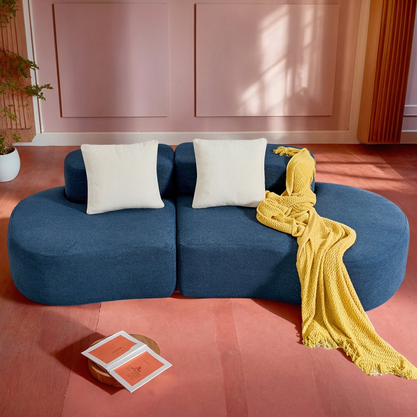Aura Curved Sofa