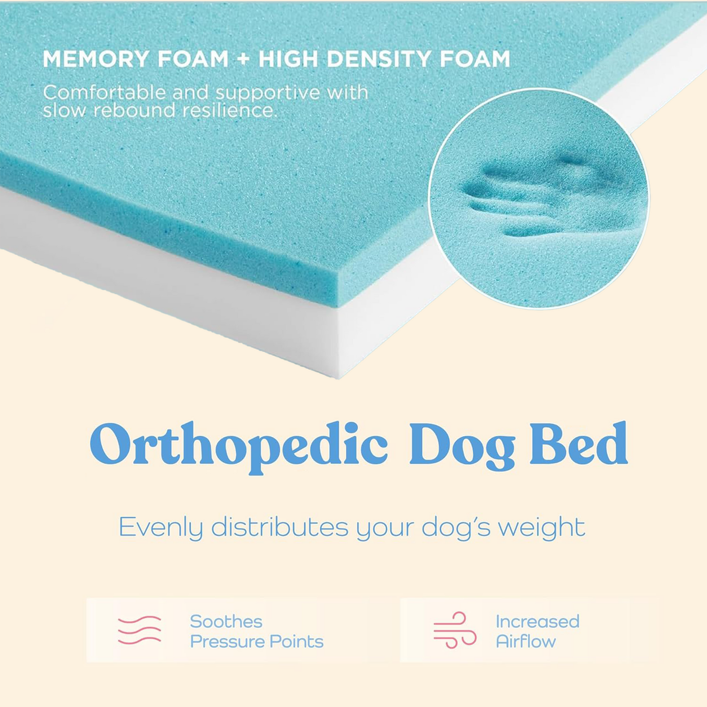 Orthopedic Luxury Dog Sofa Bed