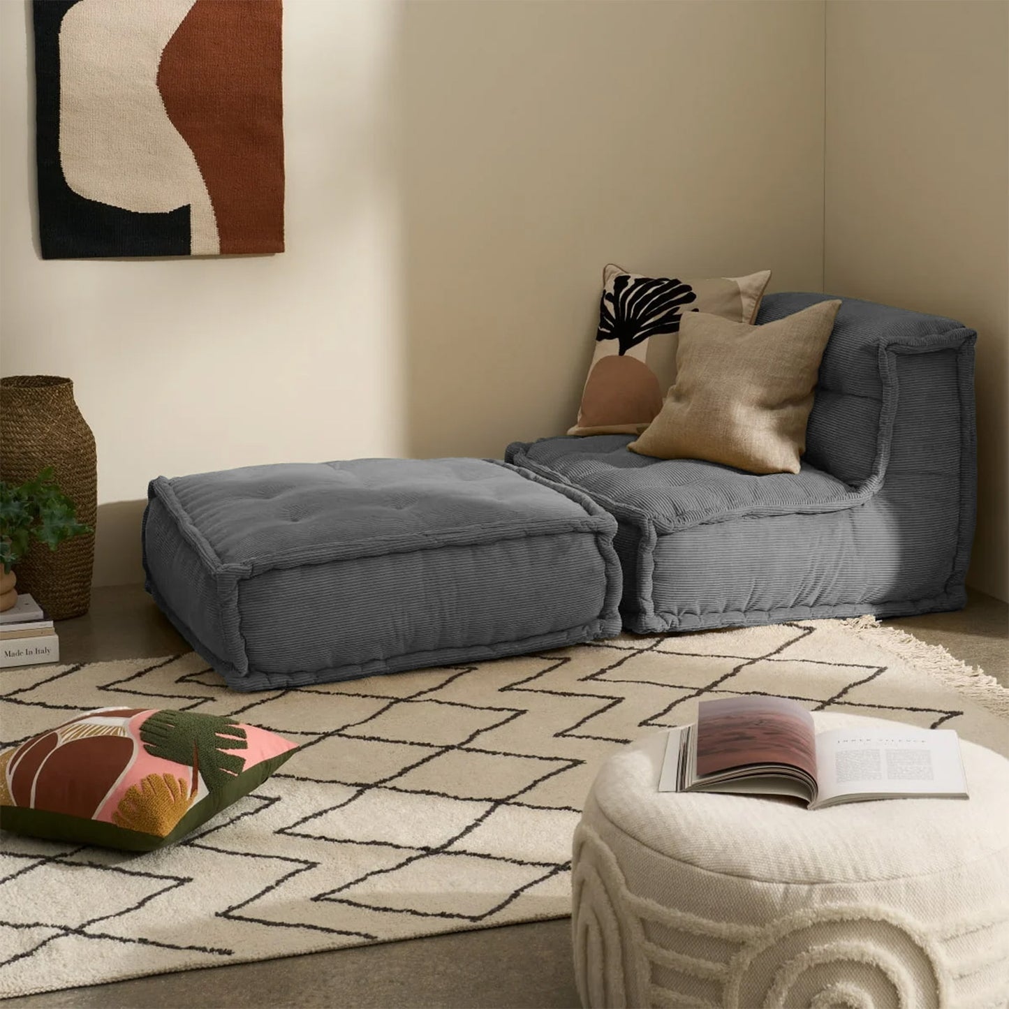 Jakarta Floor Sofa ( 1 Seater )