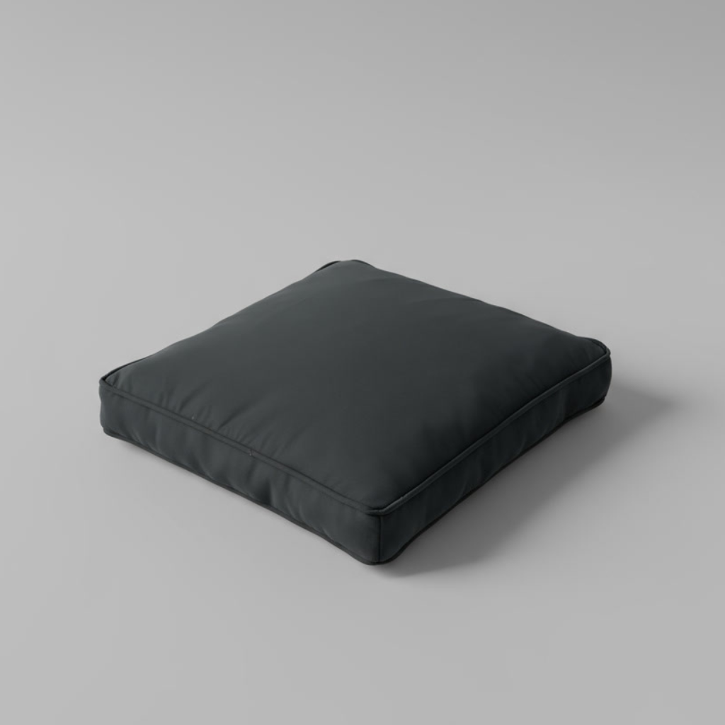 Linen Grey Floor Cushion