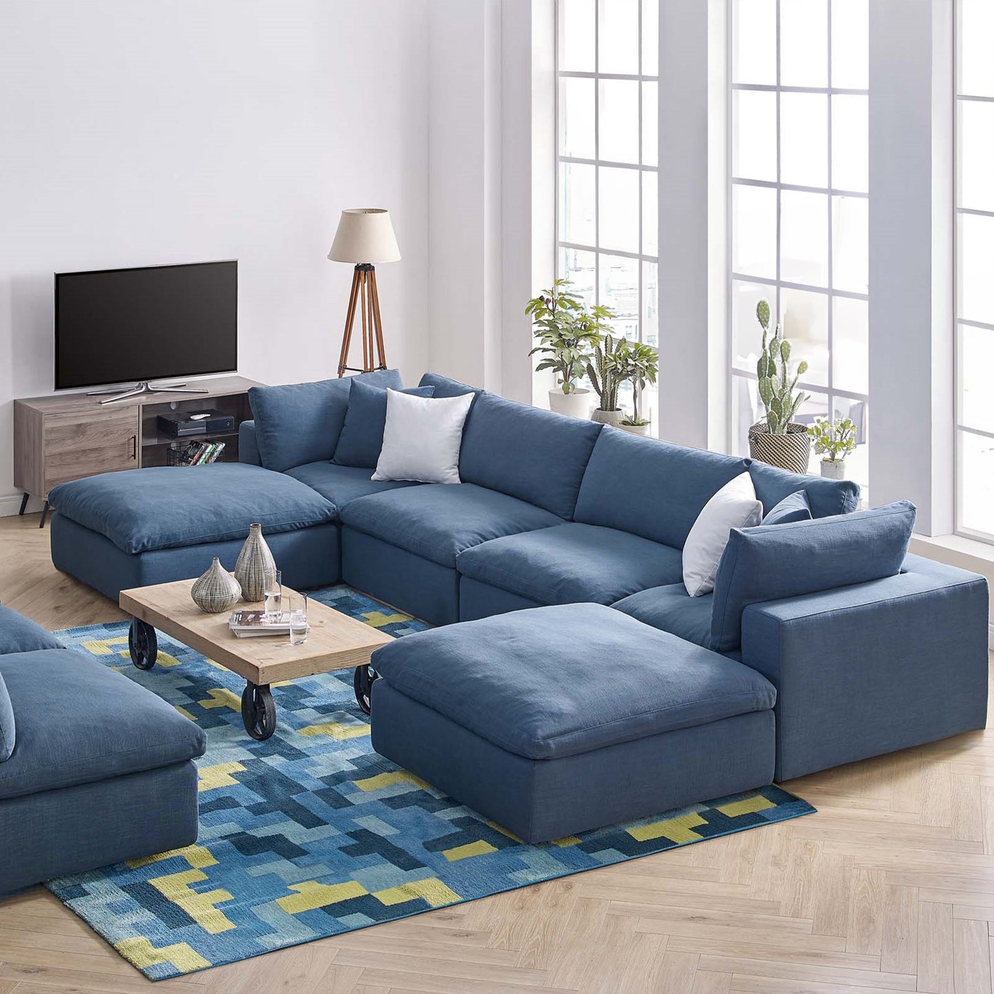 Lux Modular U-Sofa Sectional