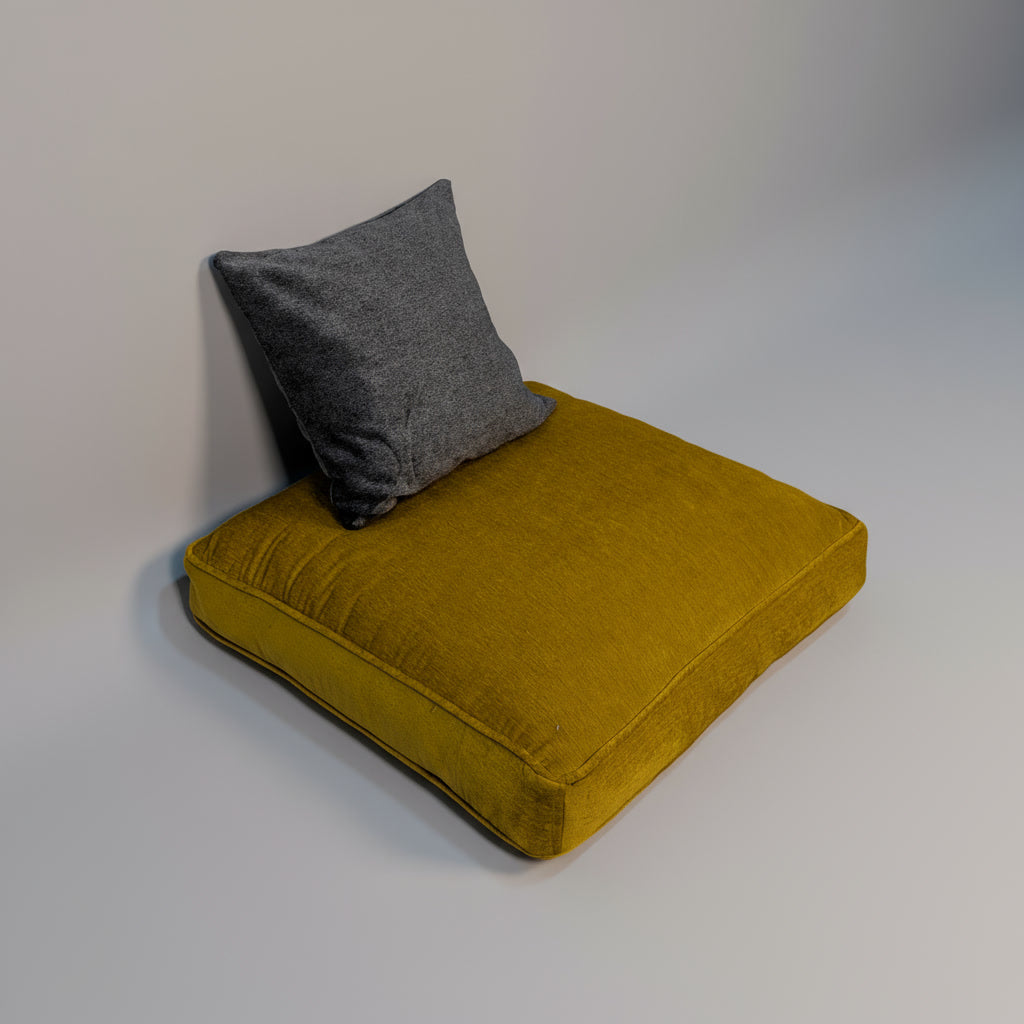 Malfino Mustard Floor Cushion