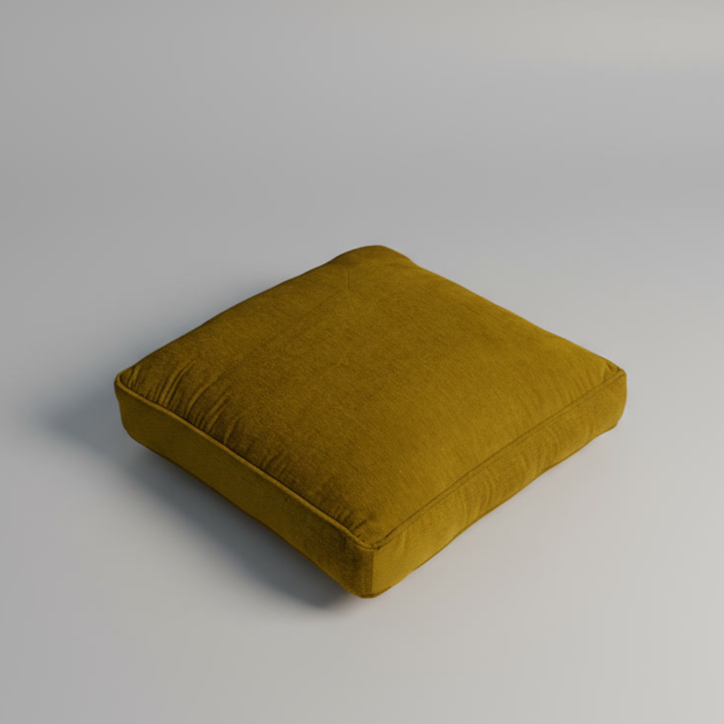 Malfino Mustard Floor Cushion